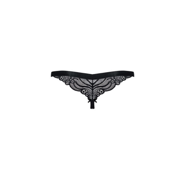 828-THC-1 String ouvert - Noir